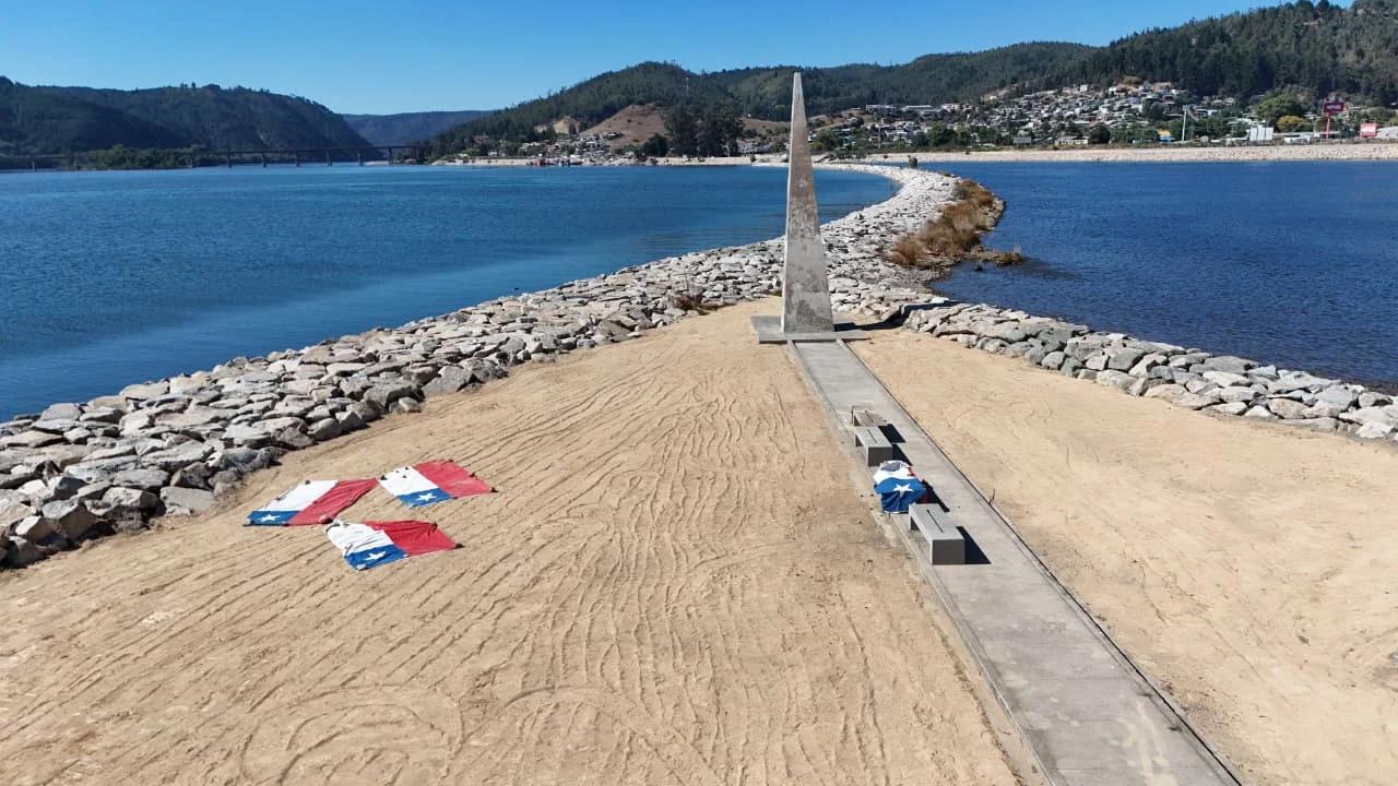Inauguran recuperación del borde costero de Algarrobo tras daños por marejadas extraordinarias