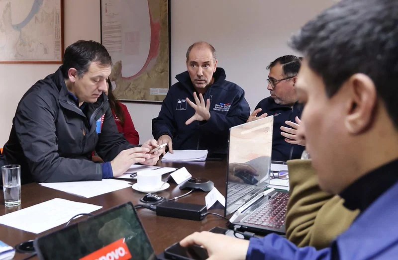 Primer funcionamiento del nuevo colector del Canal Santa Marta evita inundaciones en Camino a Melipilla durante sistema frontal